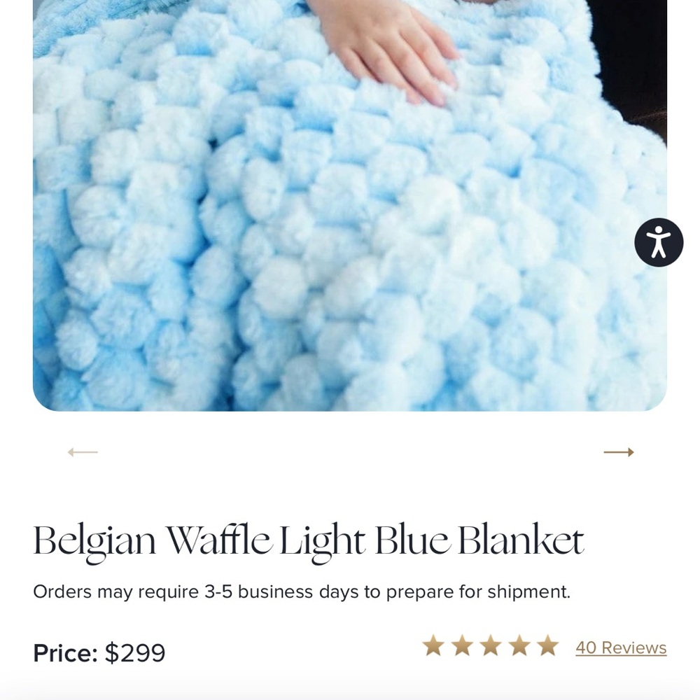 Minky couture blanket